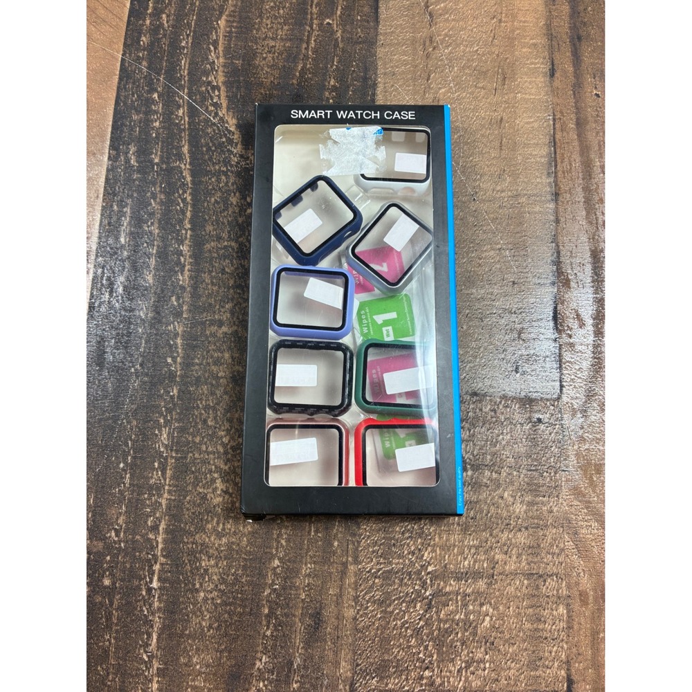 10 Pack Apple Watch Case 38mm Screen Protector PC Bumper Cover Multi Color Set‎